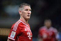 Fussball  1. Bundesliga  13/14: Bastian Schweinsteiger (FC Bayern Muenchen)