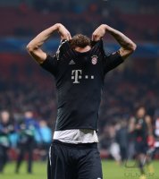 FUSSBALL INTERNATIONAL CHL ACHTELFINALE 12/13:  FC Arsenal London - FC Bayern Muenchen