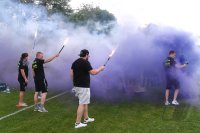 Fussball Kreisliga B 6  21/22:  SGM Kiebingen / Buehl  feiert die Meisterschaft