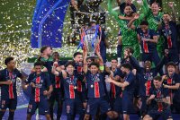 Fussball CHL FINALE 24/25 in Muenchen: Paris Saint - Germain - Inter Mailand