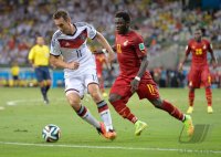 FUSSBALL WM 2014, Gruppenphase: Deutschland - Ghana