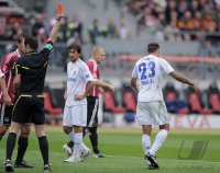 Fussball 1. Bundesliga  Saison 2010/2011:  1. FC Nuernberg - FC Schalke 04