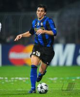FUSSBALL CHAMPIONS LEAGUE:  Inter Mailand, BURDISSO Einzelaktion