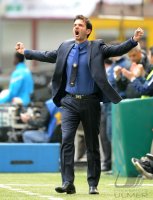 FUSSBALL SERIE A:  Trainer Andrea Stramaccioni (Inter Mailand)
