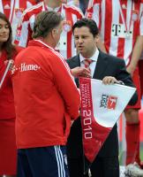 Fussball 1. Bundesliga : FC Bayern Muenchen Deutscher Meister 09/10