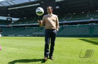 Fussball, 1. Bundesliga Saison 2013/2014: SV Werder Bremen stellt Robin Dutt als neuen Trainer vor