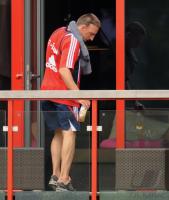 Fussball 1. Bundesliga: Training beim FC Bayern Muenchen