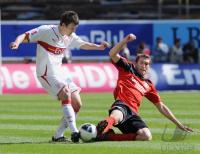 FUSSBALL  1. BUNDESLIGA  09/10    VfB Stuttgart - Bayer Leverkusen