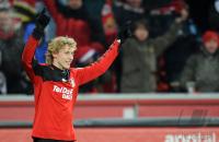 FUSSBALL, 1. BUNDESLIGA, 17. Spieltag: Leverkusen - Moenchengladbach