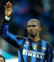 Fussball Champions League  Saison 2010/2011:  Samuel Eto'o , Eto  (Inter)