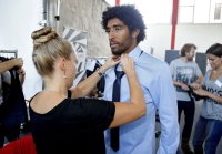 Fussball 1. Bundesliga 2013/2014: S. Oliver Einkleidung FC Bayern Muenchen