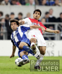 Fussball CHL Finale: Monaco - Porto, Zweikampf