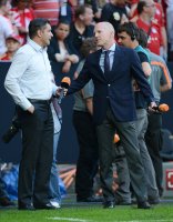 Fussball 1. Bundesliga, Supercup: FC Bayern Muenchen - Borussia Dortmund