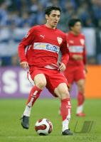 Fussball 1. Bundesliga: Stuttgart, HILBERT Einzelaktion