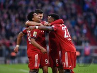 Fussball 1. Bundesliga Saison 18/19: FC Bayern Muenchen - Borussia Dortmund