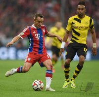 Fussball DFB Pokal Halbfinale 14/15: FC Bayern Muenchen - Borussia Dortmund