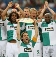 Fussball Premiere Ligapokal SV Werder Bremen - FC Bayern Muenchen