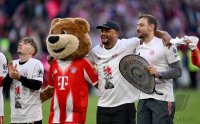 FC Bayern Muenchen wird Meister, Fussball 1. Bundesliga  Saison  2025/2026  30. Spieltag