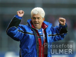 FUSSBALL  Spielszene SSV Reutlingen - LR Ahlen JUBEL : LR A Trainer  Lorant