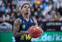 Basketball 1. Bundesliga 23/24: Tigers Tuebingen - EWE Baskets Oldenburg