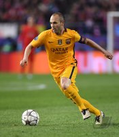 Fussball CHL 15/16 Viertelfinale: Atletico Madrid - FC Barcelona