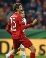 Fussball DFB Pokal Halbfinale 15/16: FC Bayern Muenchen - SV Werder Bremen