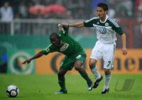 Fussball: DFB Pokal, 1. Hauptrunde: Preussen Muenster - VfL Wolfsburg