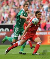 Fussball 1. Bundesliga:  FC Bayern Muenchen - VfL Wolfsburg