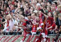 Fussball 1.Bundesliga 1. FC Kaiserslautern - FC Bayern Muenchen