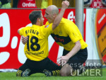 Fussball 1. Bundesliga: Dortmund - Nuernberg, Jubel BVB