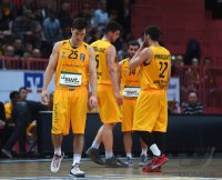 Basketball 1. Bundesliga 15/16 Hauptrunde: Walter Tigers Tuebingen - FRAPORT SKYLINERS Frankfurt