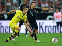 Fussball 1. Bundesliga, Supercup: FC Bayern Muenchen - Borussia Dortmund