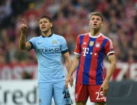 Fussball CHL  Saison 2014/2015: FC Bayern Muenchen - Manchester City