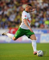 Fussball Testspiel, Saison 2011/2012: SV Werder Bremen, ARNAUTOVIC am Ball