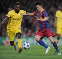 Fussball CHL  Saison 2010/2011:  David Villa (Barca)