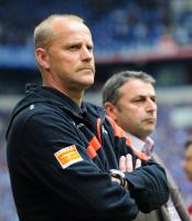 FUSSBALL, 1. BUNDESLIGA, 33. Spieltag: Bremen, Thomas SCHAAF und Klaus ALLOFS