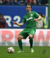 Fussball, 1. Bundesliga  Saison 2014/2015: Hamburger SV - FC Augsburg