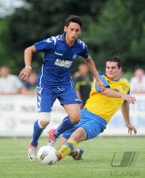 Fussball 3. Liga Testspiel Karlsruher SC beim SV Wachendorf