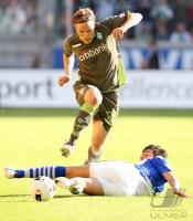 Fussball 1. Bundesliga: Duisburg - Bremen