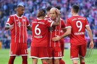 Fussball 1. Bundesliga Saison 17/18: FC Bayern Muenchen - SC Freiburg