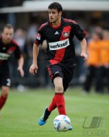 Fussball 1. Bundesliga, Testspiel: Bayer 04 Leverkusen, BARNETTA am Ball