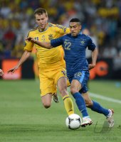 Fussball International Europameisterschaft 2012: Ukraine - Frankreich