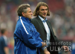 Fussball Bundesliga: Werder Bremen - Hamburger SV, Jara und Beiersdorfer enttauscht
