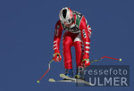 Ski Alpin;  Abfahrt Herren  Wengen Start Max Rauffer (GER) im Hintergrund Eiger, Moench, Jungfrau
