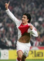 Fussball CL: Amsterdam - Mailand, Jubel Ajax