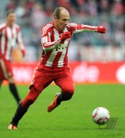 Fussball 1. Bundesliga : Arjen Robben (FC Bayern Muenchen)