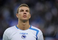 Fussball International EM 2012-Qualifikation:  Edin Dzeko (Bosnien-Herzegowina)