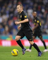 FUSSBALL International Primera Division 11/12: Andres Iniesta (Barca)