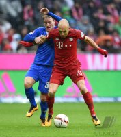 Fussball 1. Bundesliga Saison 15/16: FC Bayern Muenchen - SV Darmstadt 98