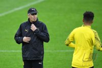 Fussball International CHL 19/20: Trainer Lucien Favre (Borussia Dortmund)